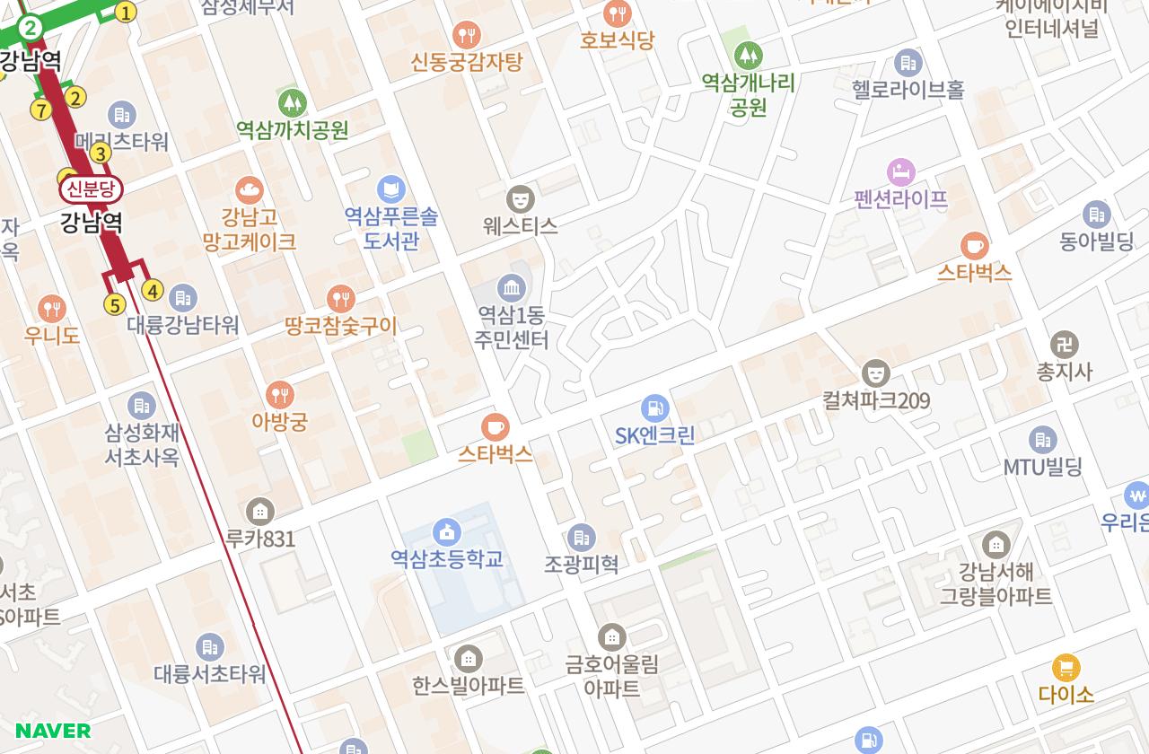 위치 지도