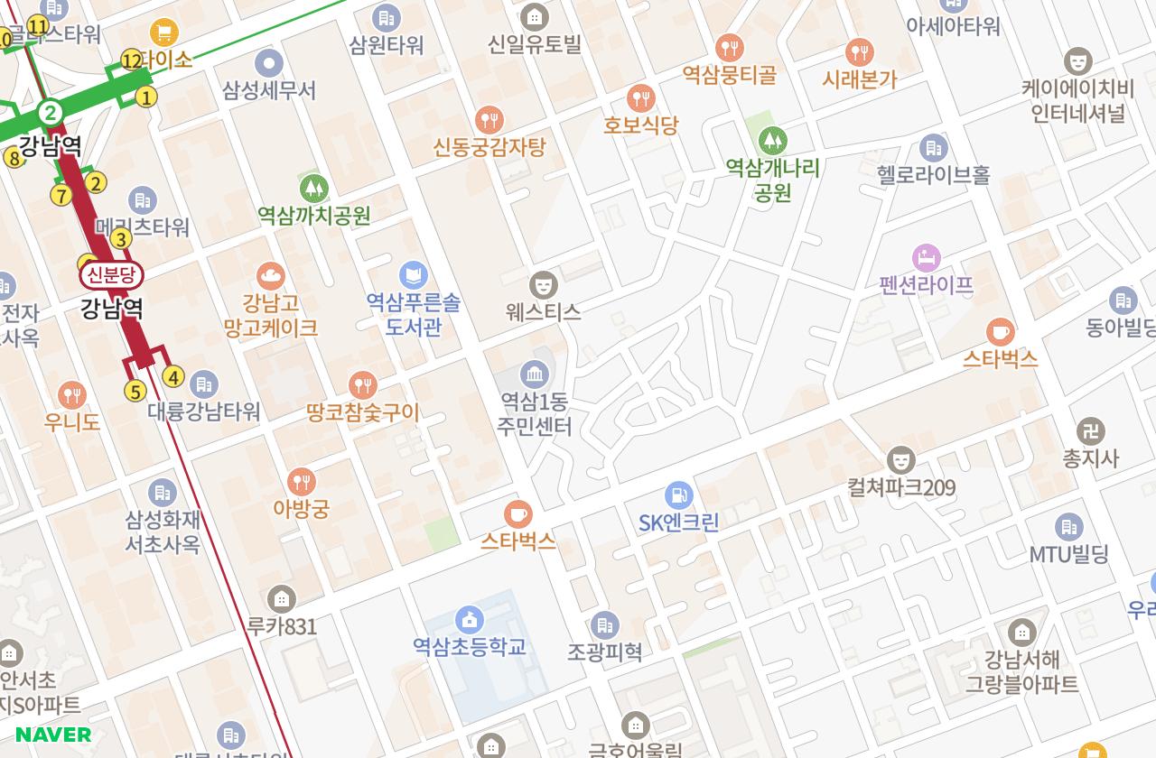 위치 지도
