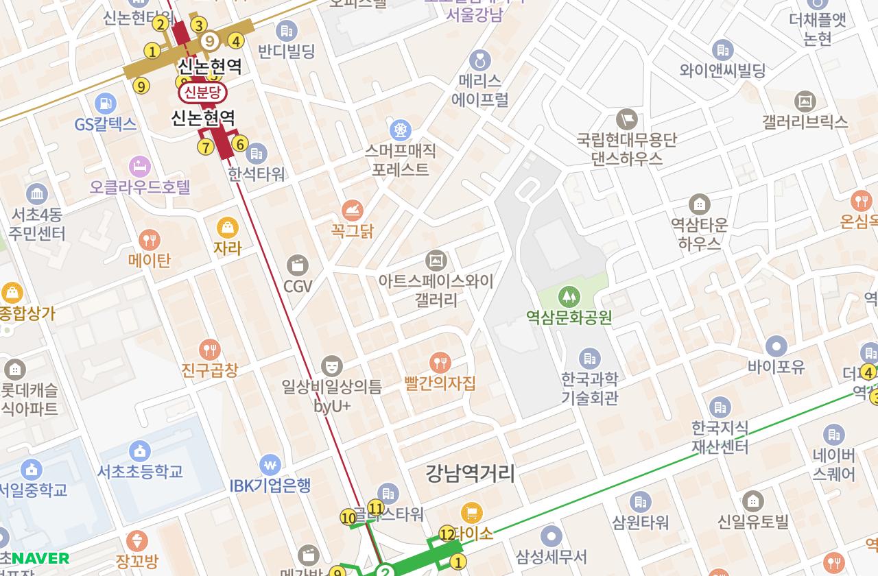위치 지도