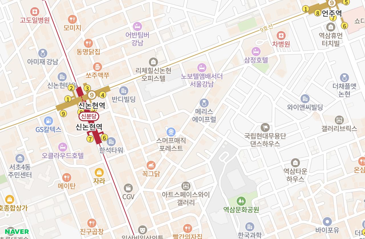 위치 지도