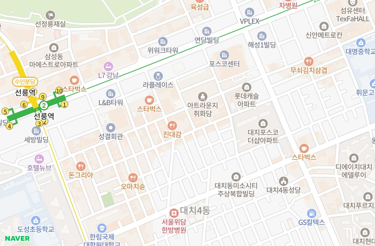 위치 지도