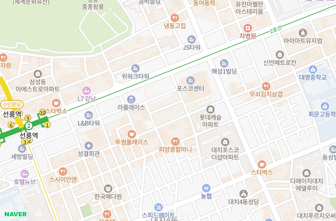 위치 지도