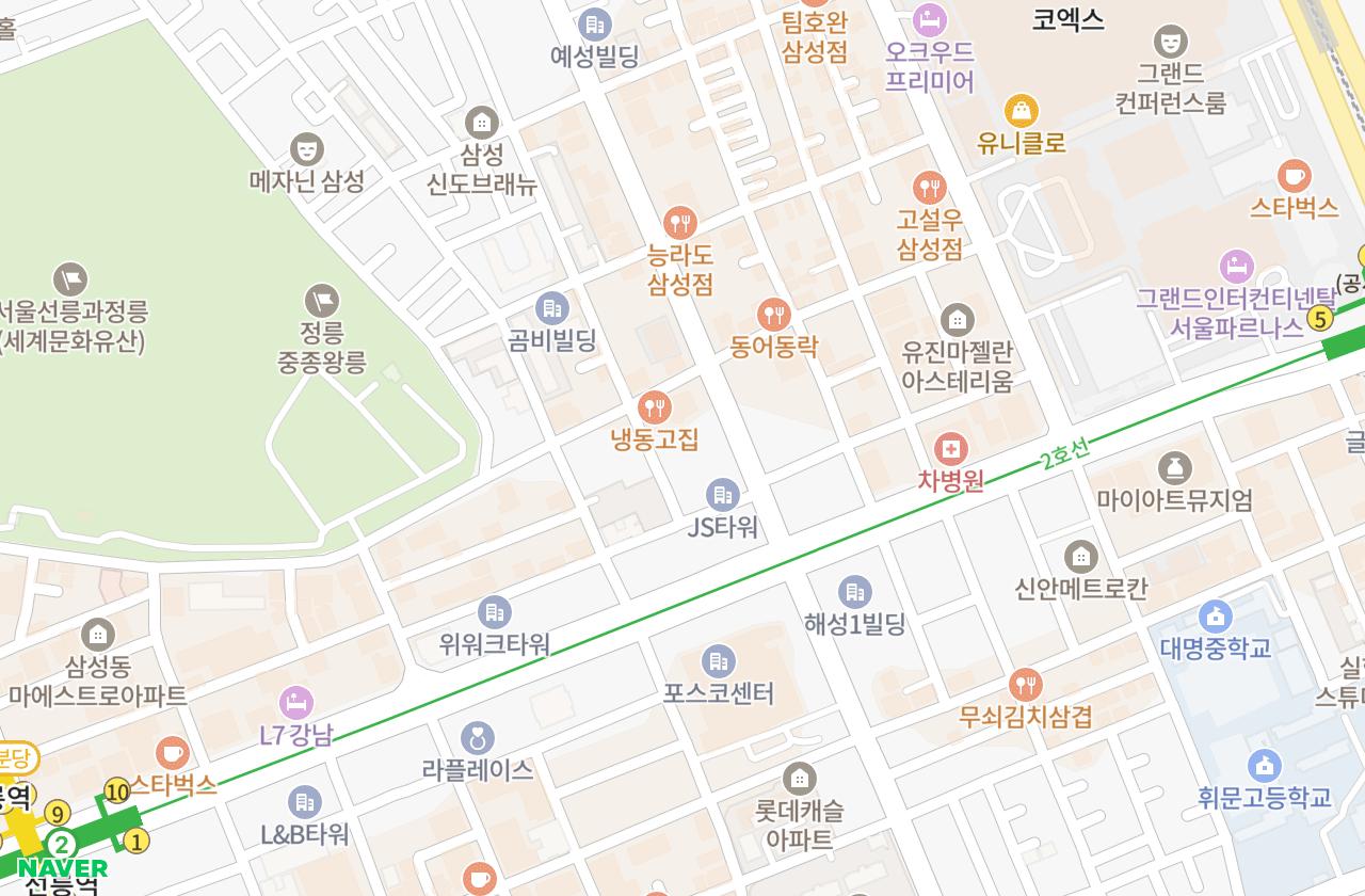 위치 지도