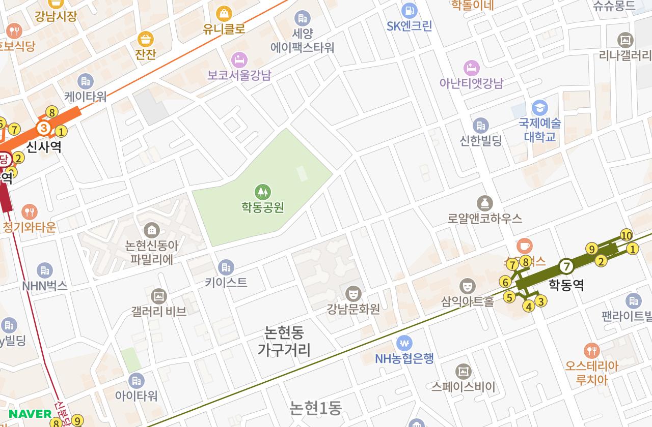 위치 지도
