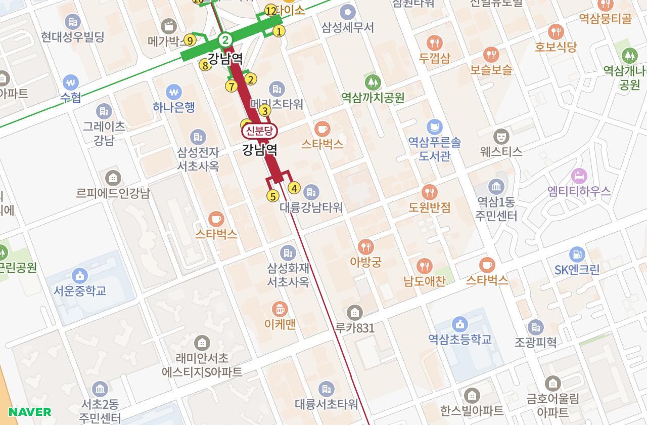 위치 지도