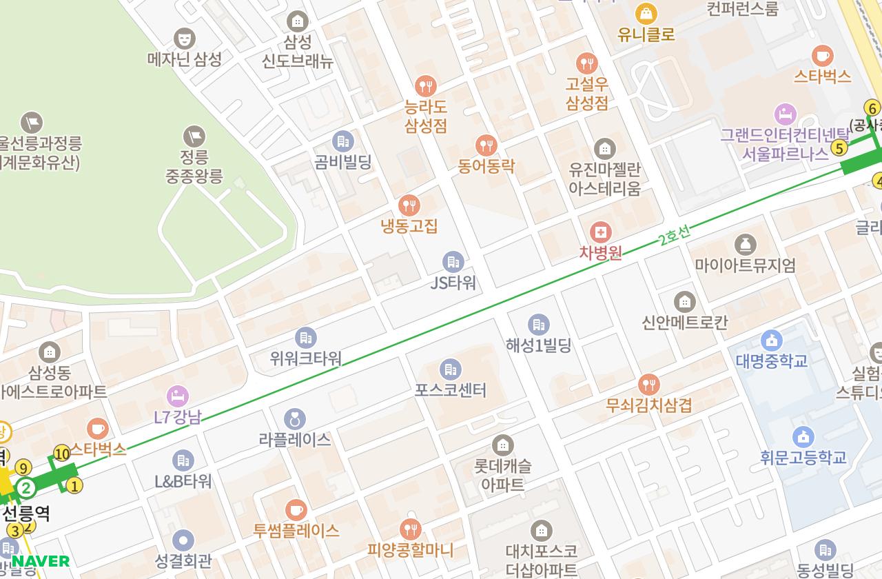 위치 지도