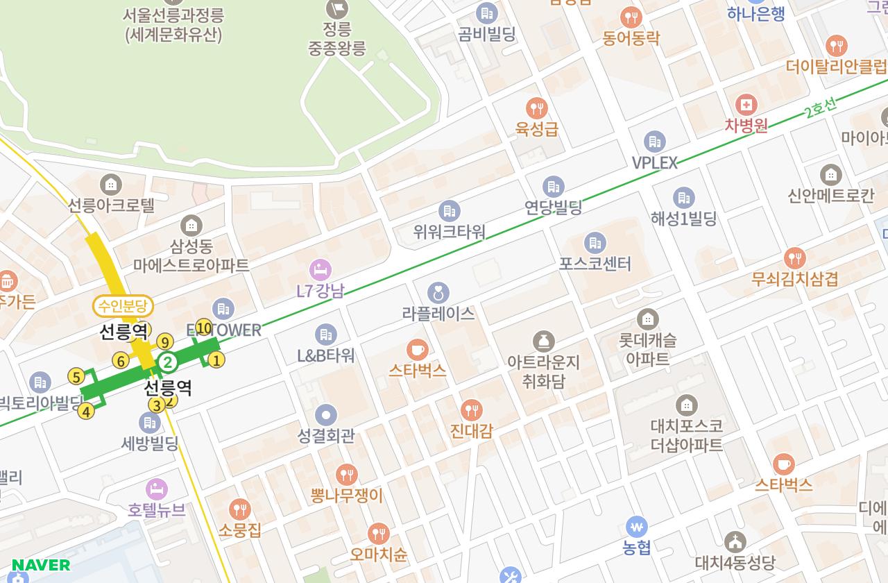 위치 지도