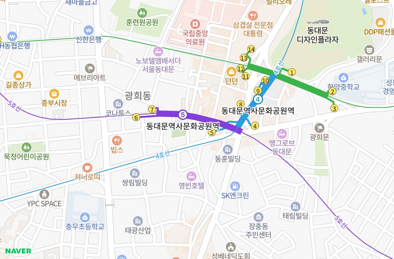 위치 지도
