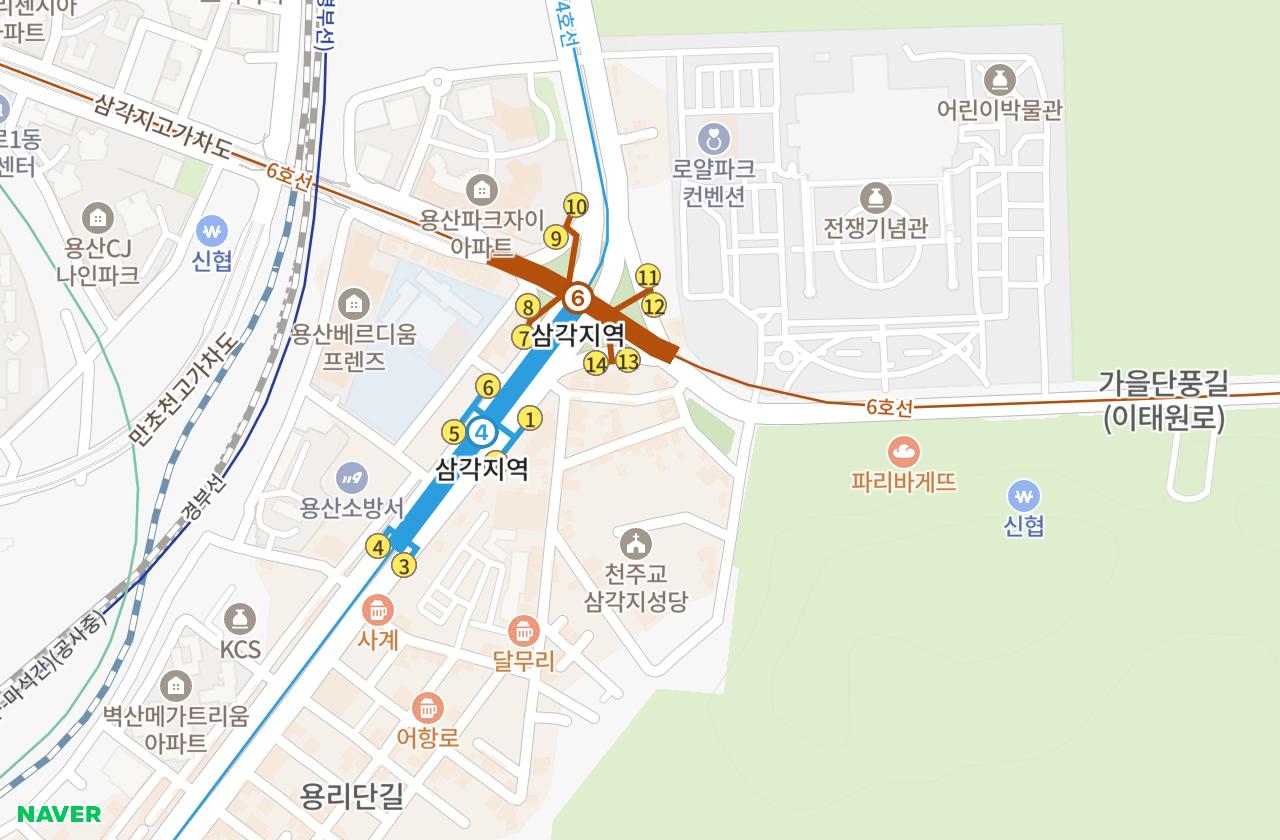 위치 지도