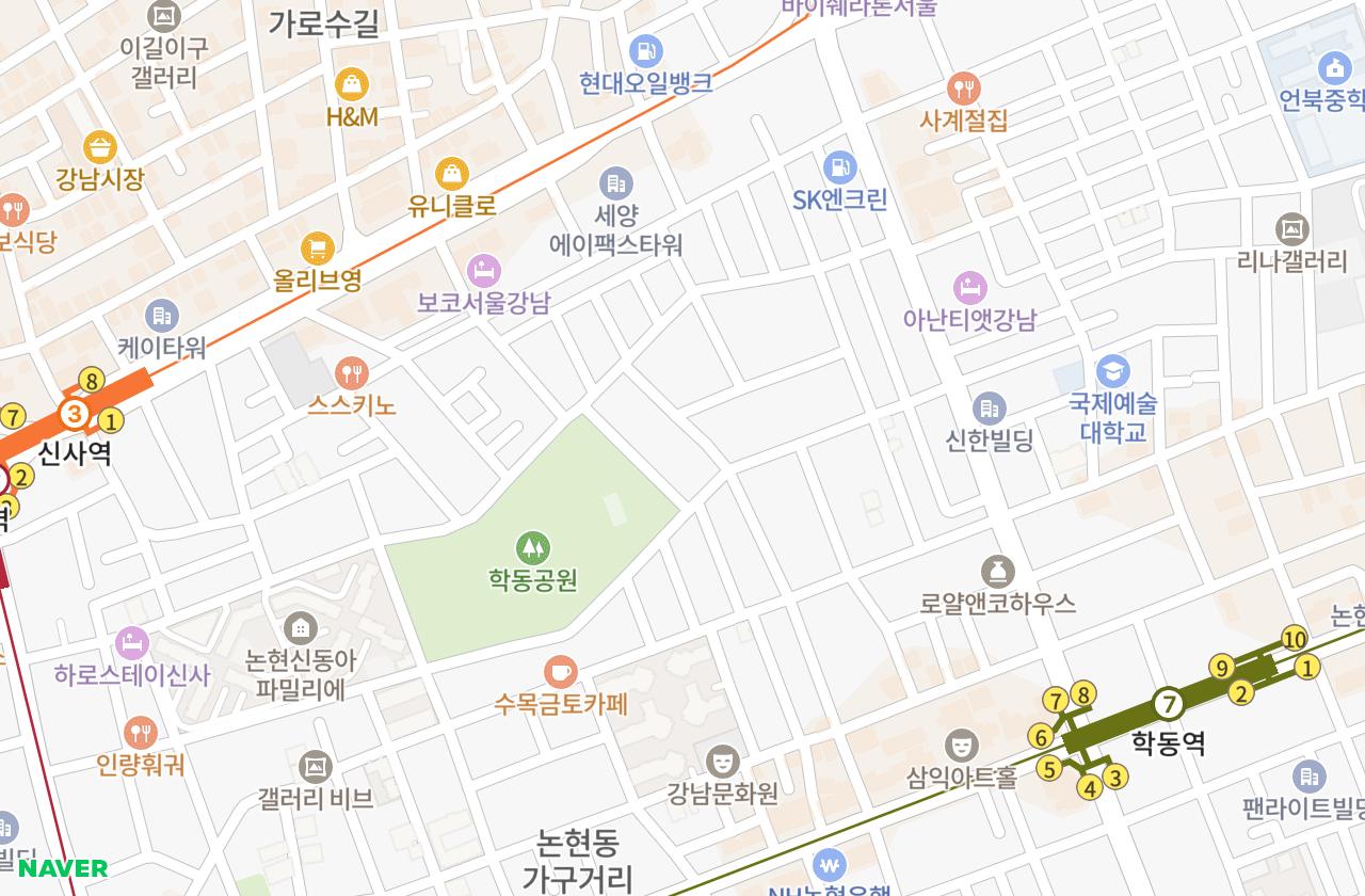 위치 지도
