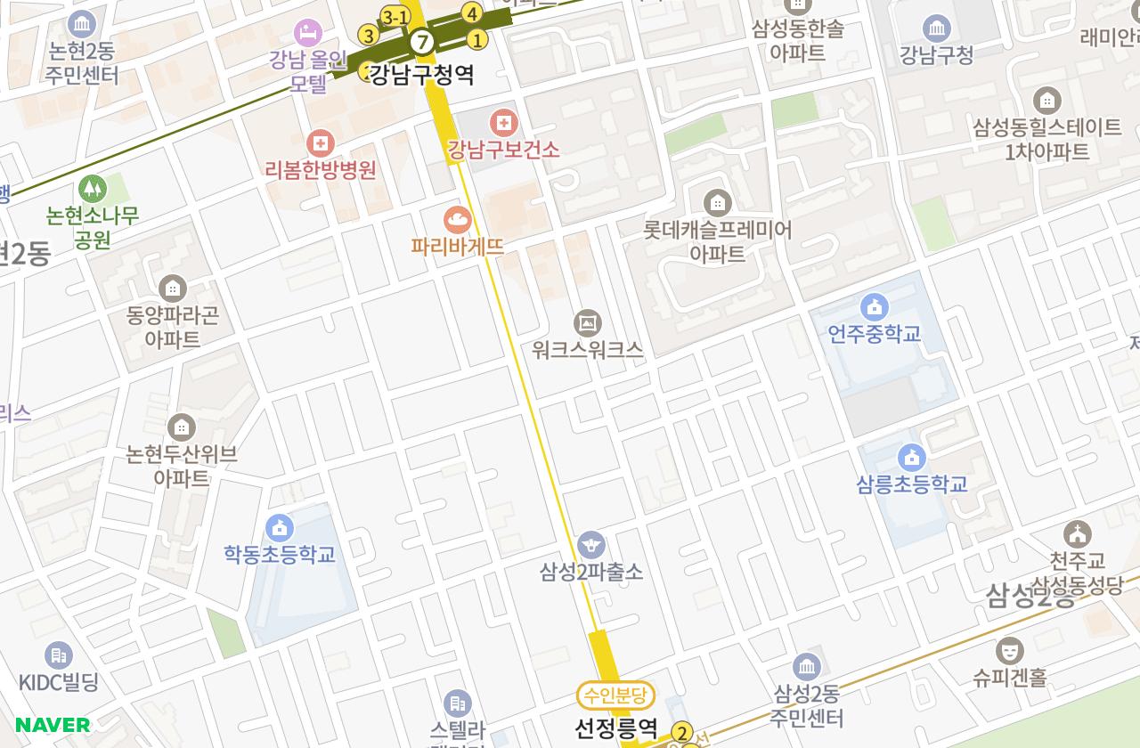 위치 지도
