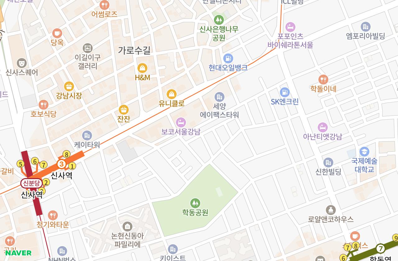 위치 지도