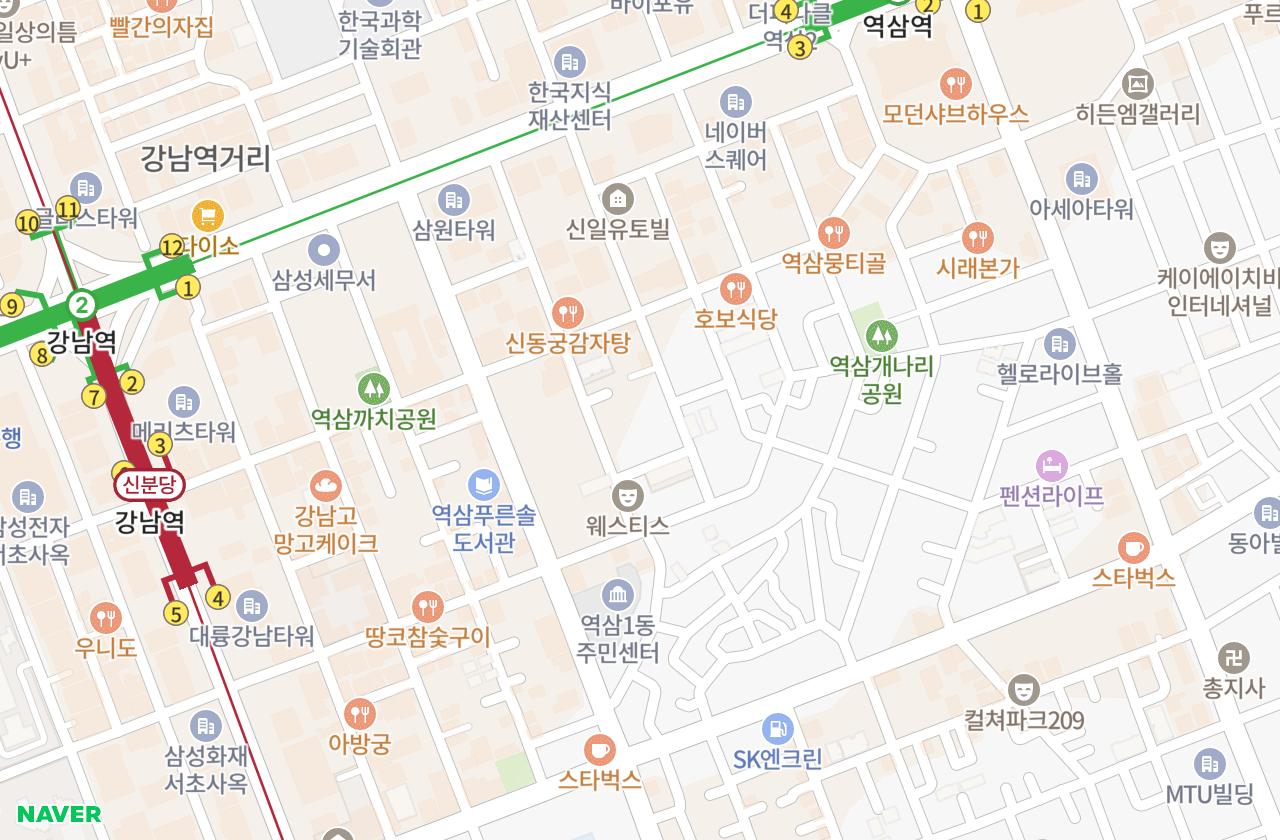 위치 지도