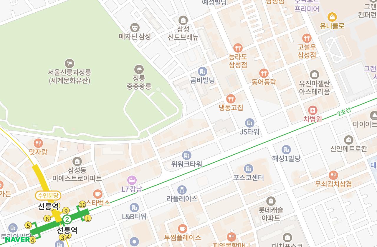 위치 지도