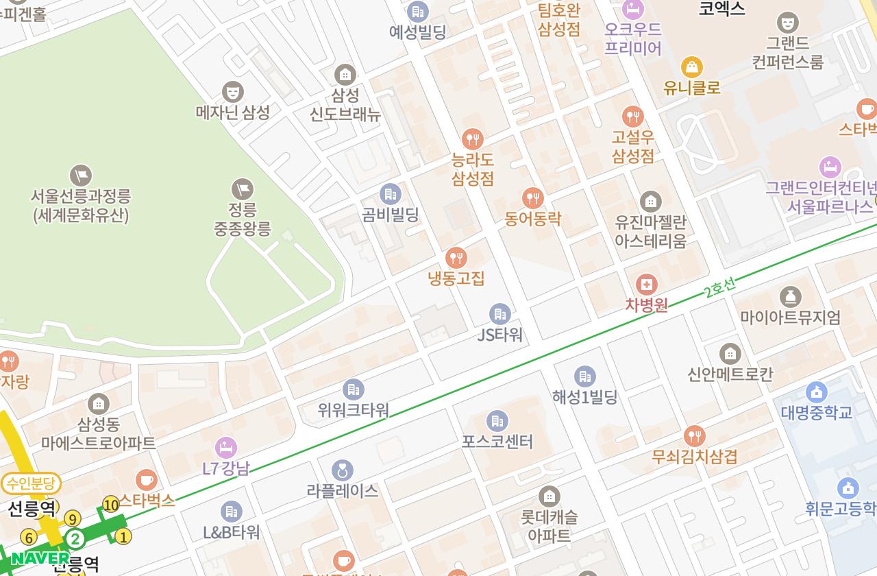 위치 지도