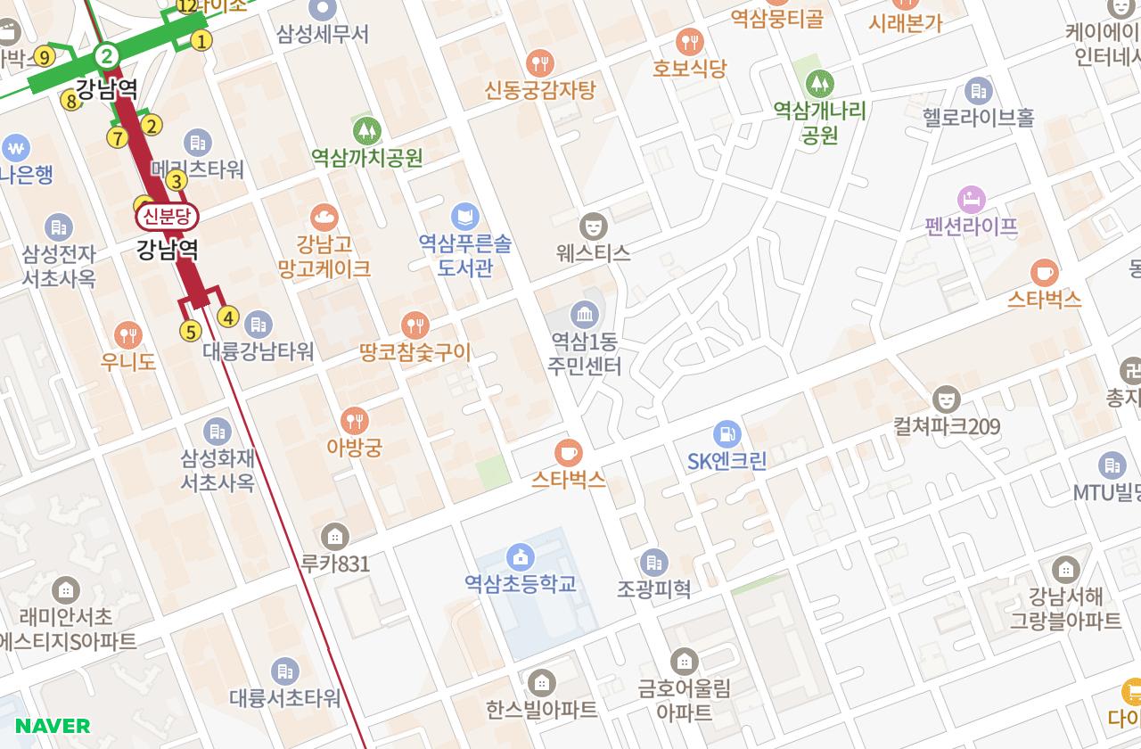 위치 지도