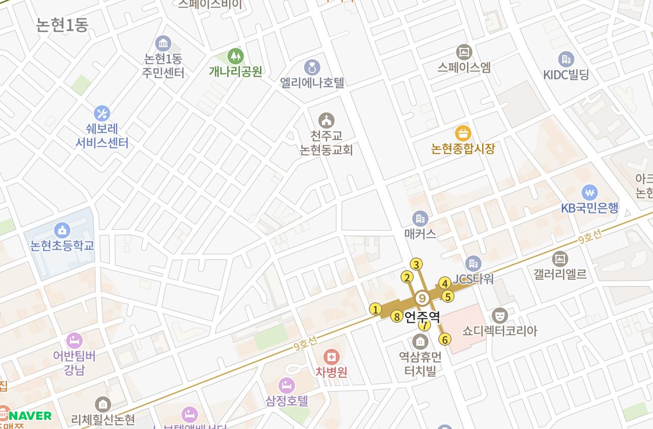 위치 지도