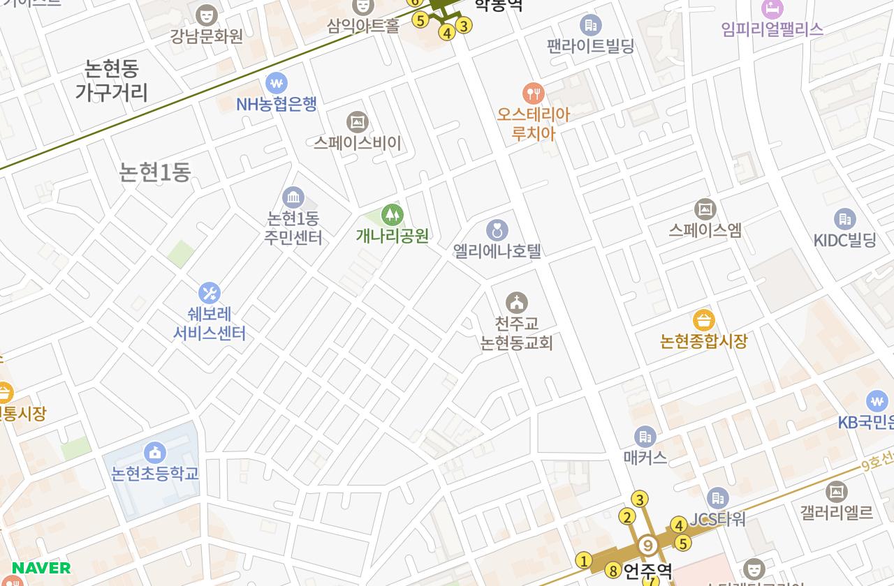 위치 지도