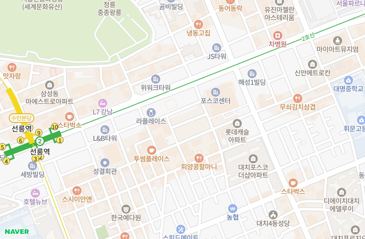 위치 지도