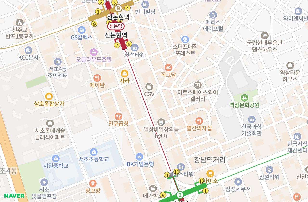 위치 지도