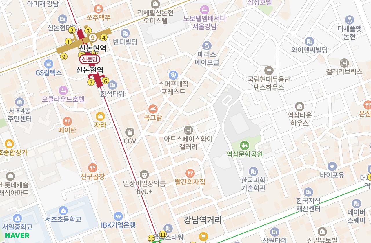 위치 지도