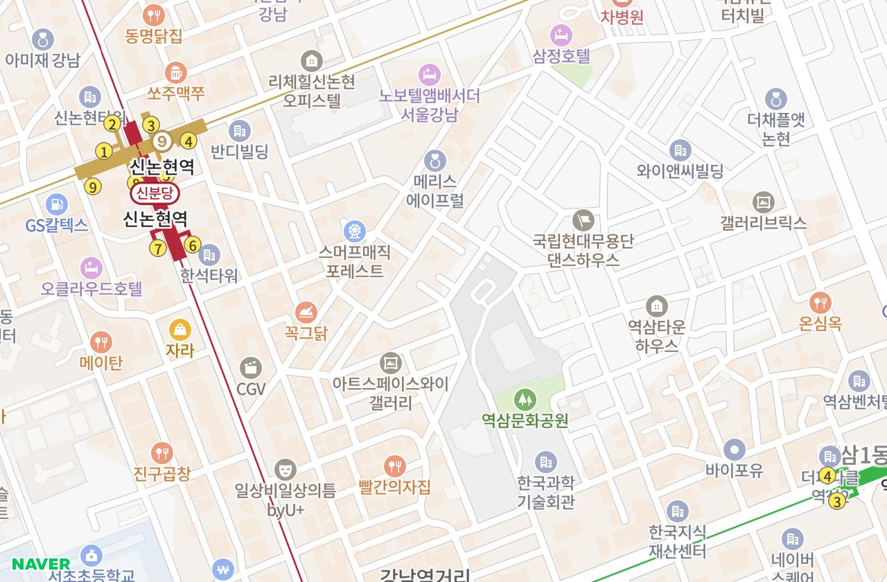 위치 지도