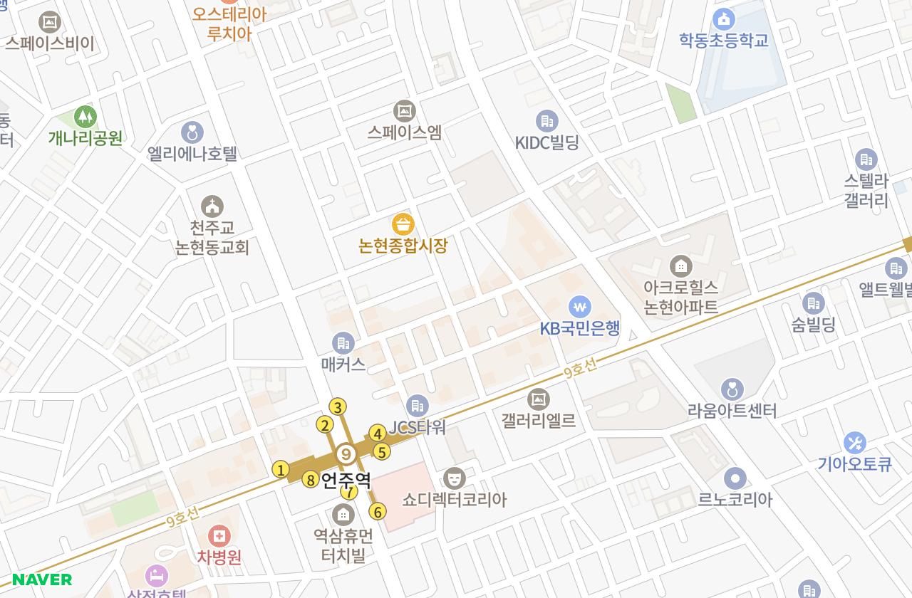 위치 지도
