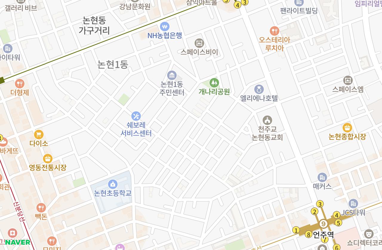 위치 지도