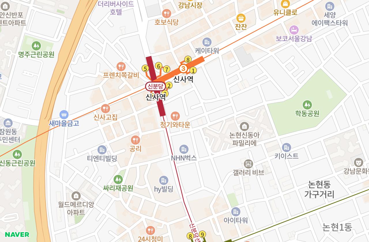 위치 지도