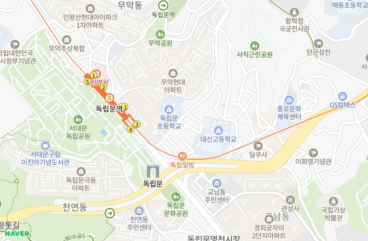 위치 지도