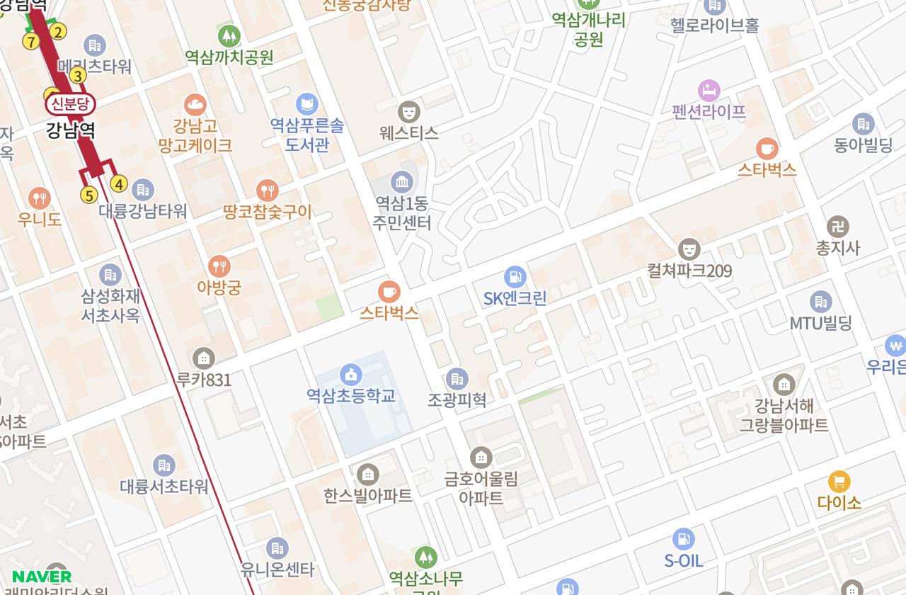 위치 지도