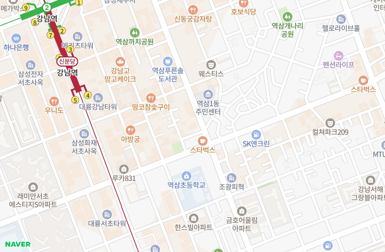 위치 지도