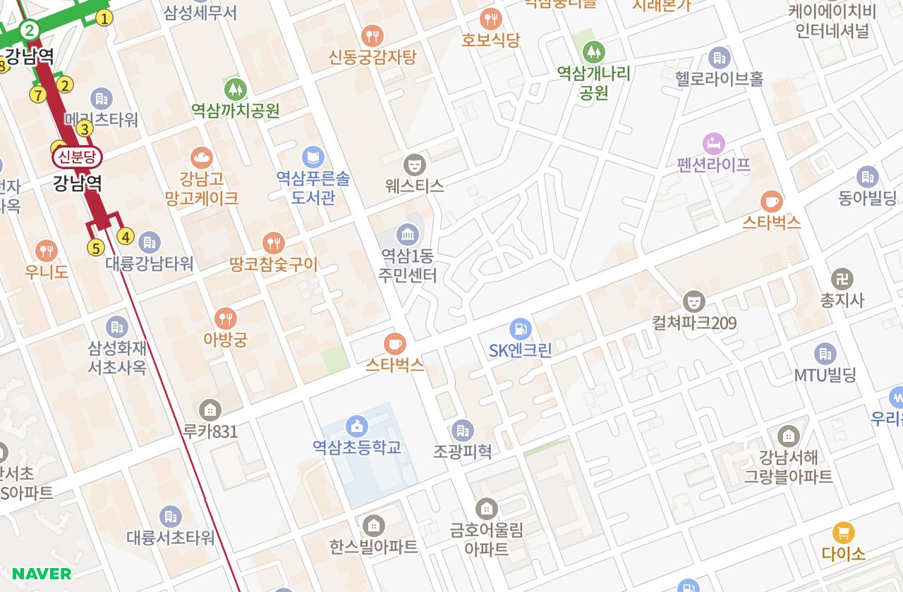 위치 지도