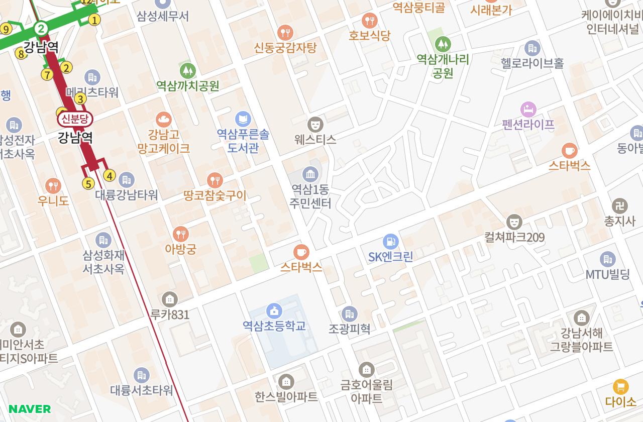 위치 지도