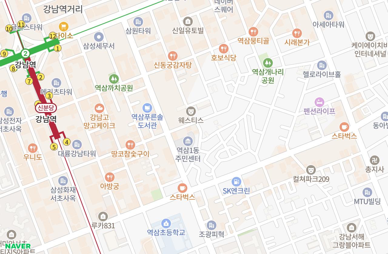 위치 지도