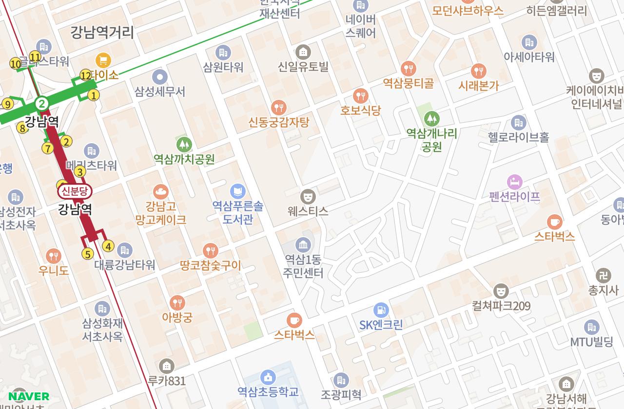 위치 지도
