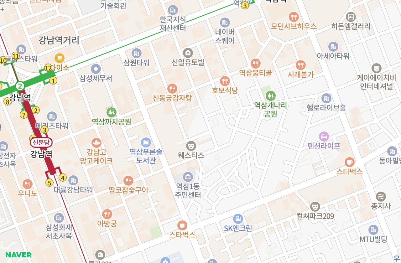 위치 지도
