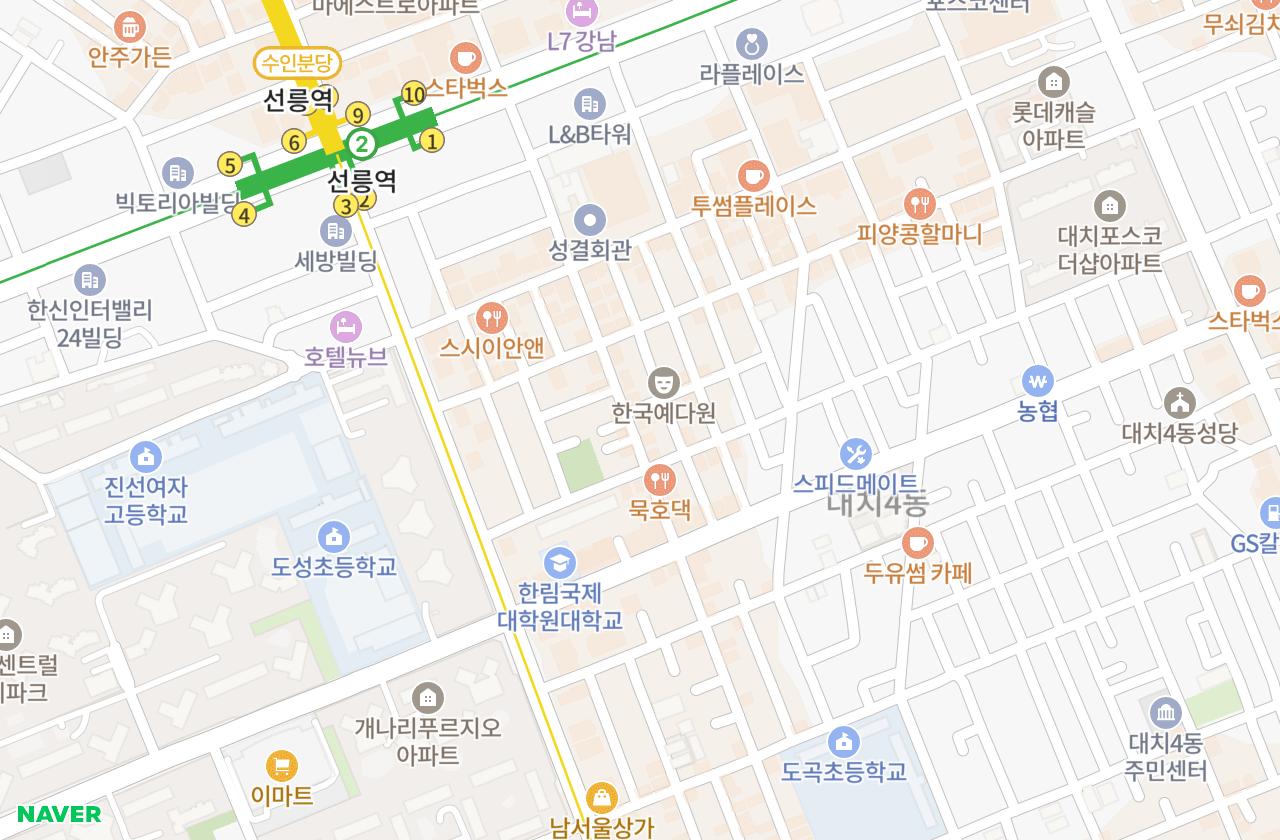 위치 지도