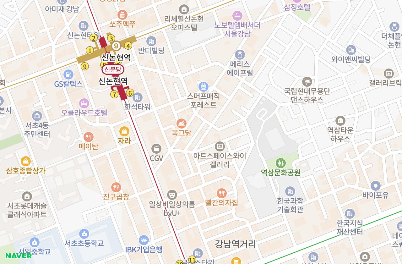 위치 지도