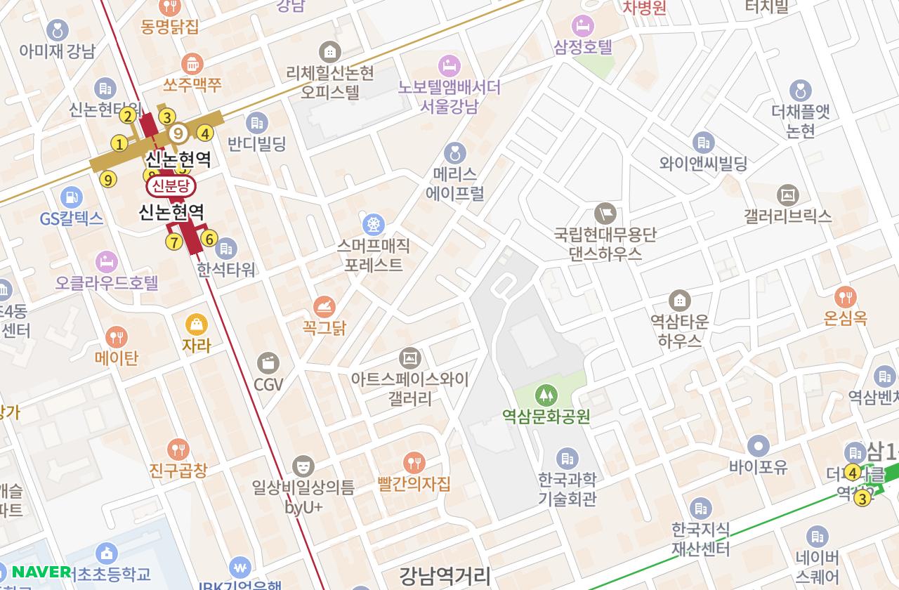 위치 지도