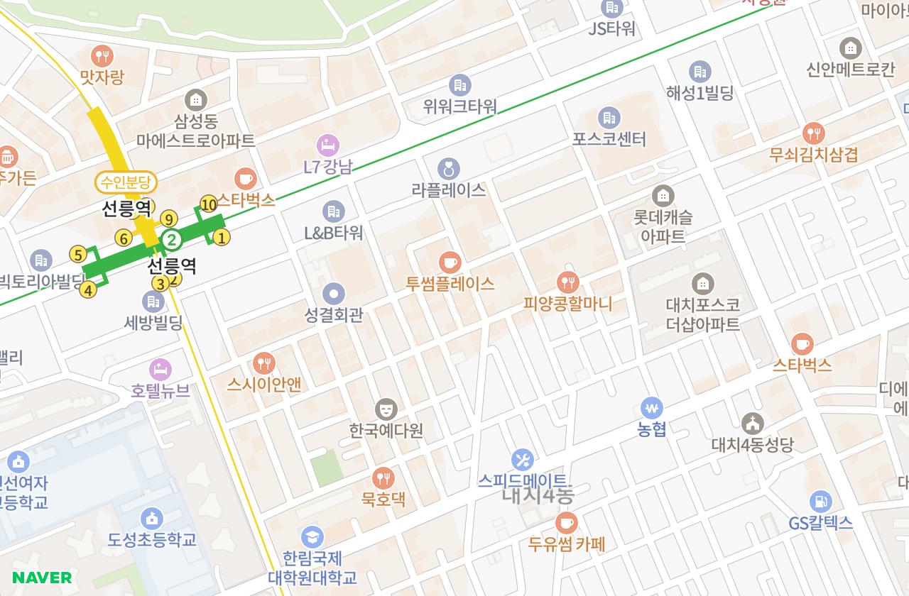 위치 지도