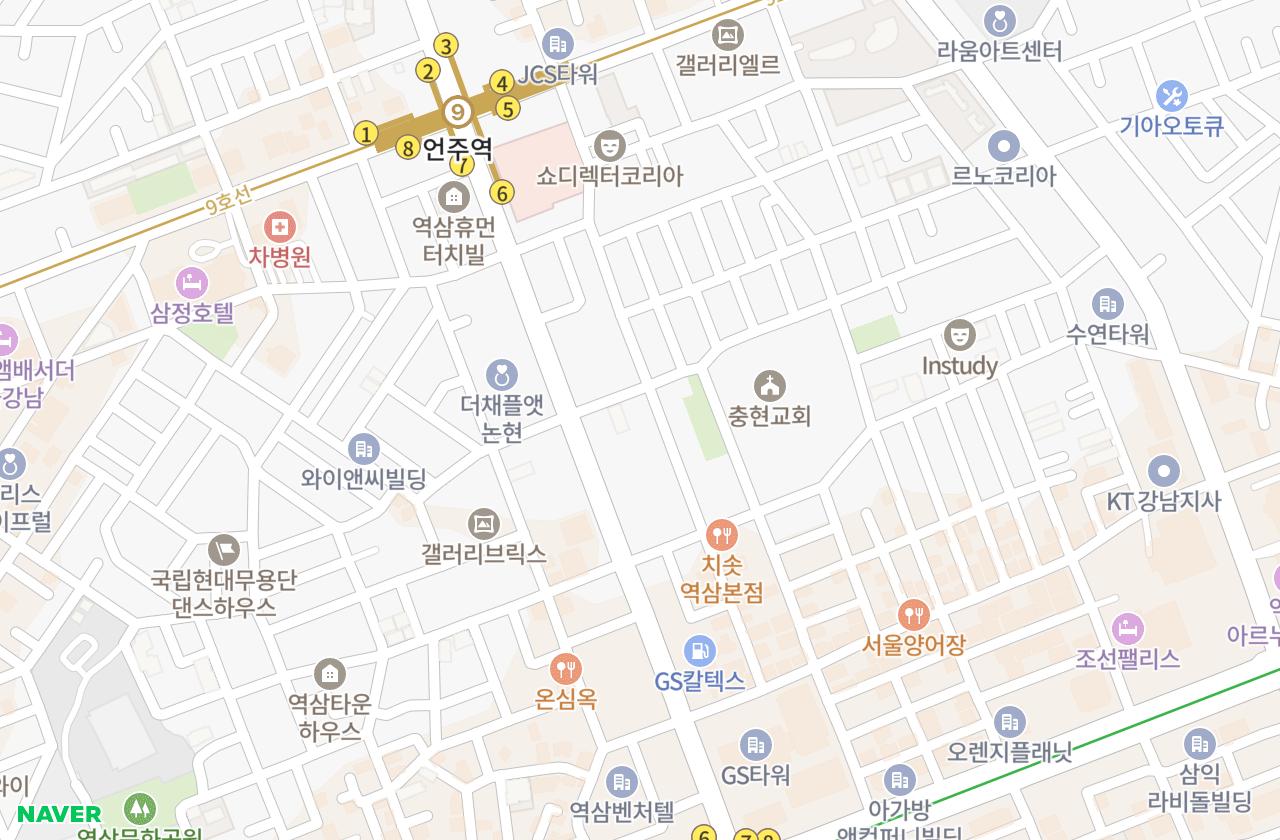 위치 지도
