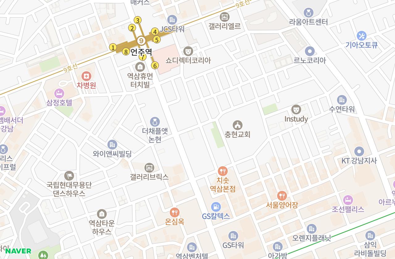 위치 지도