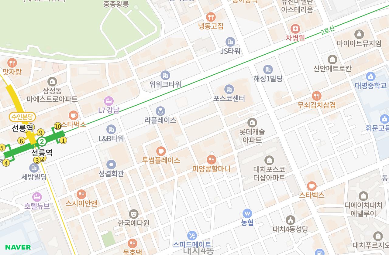 위치 지도