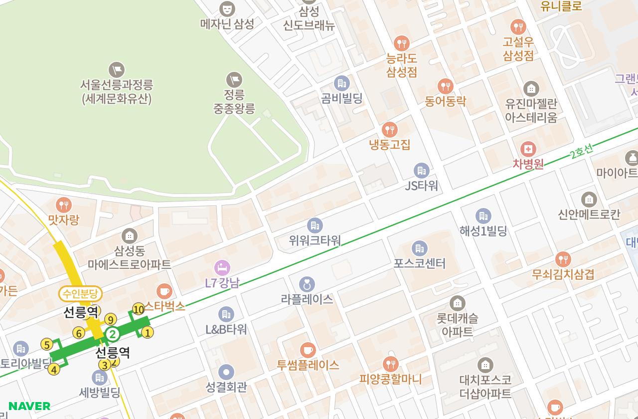 위치 지도