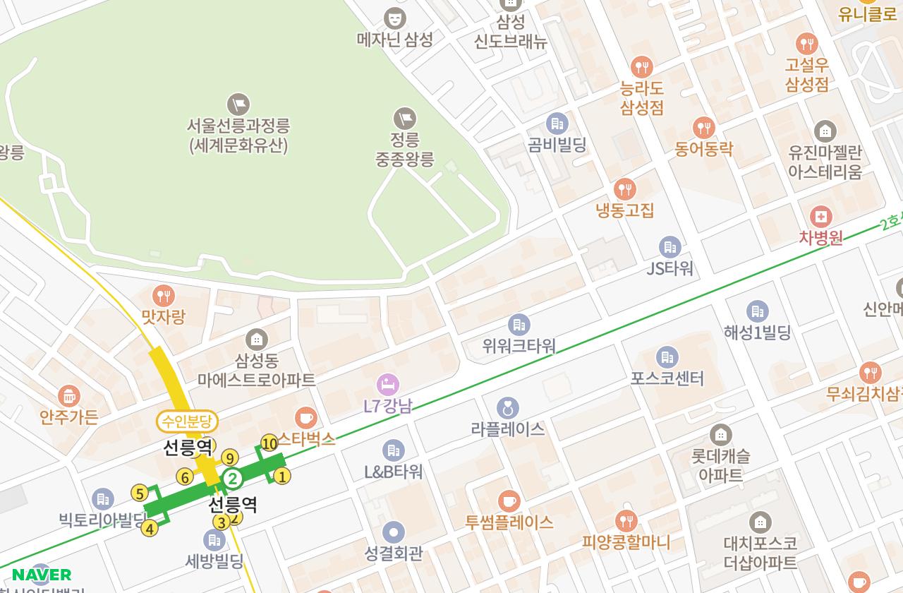 위치 지도
