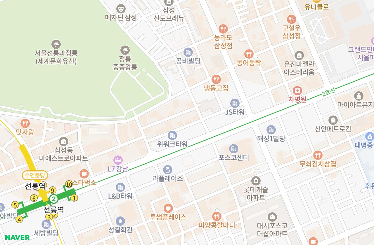 위치 지도