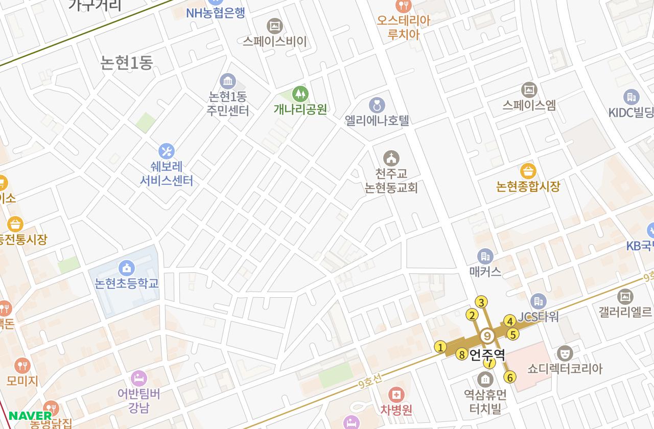 위치 지도