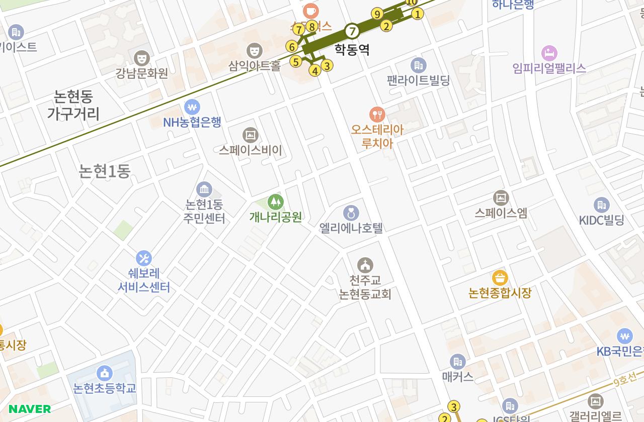 위치 지도