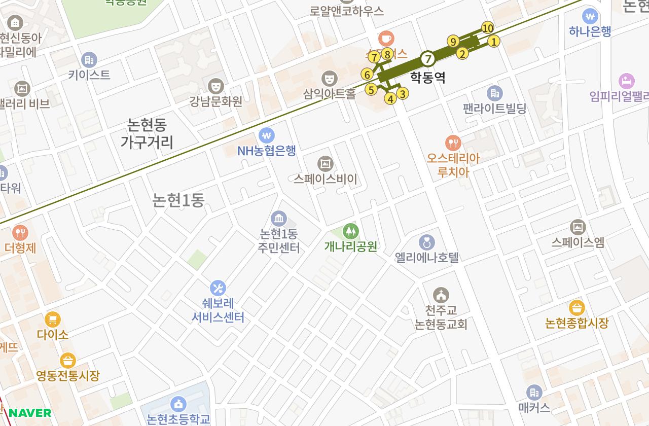 위치 지도
